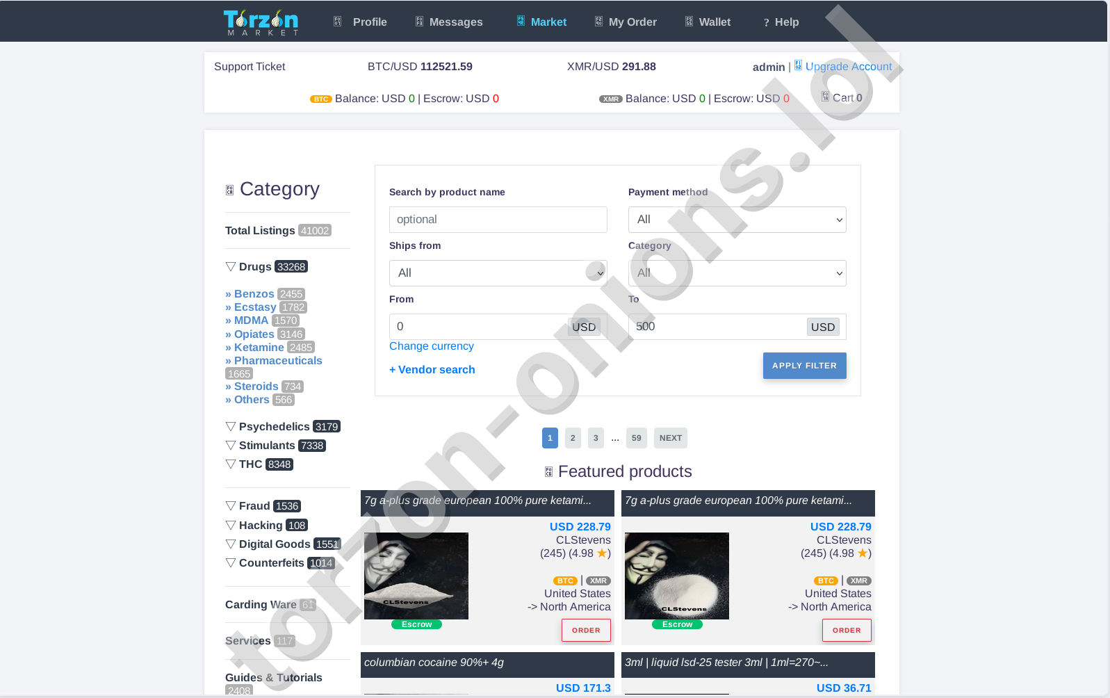 Torzon Darknet Market Product Catalog - Torzon Marketplace Listings